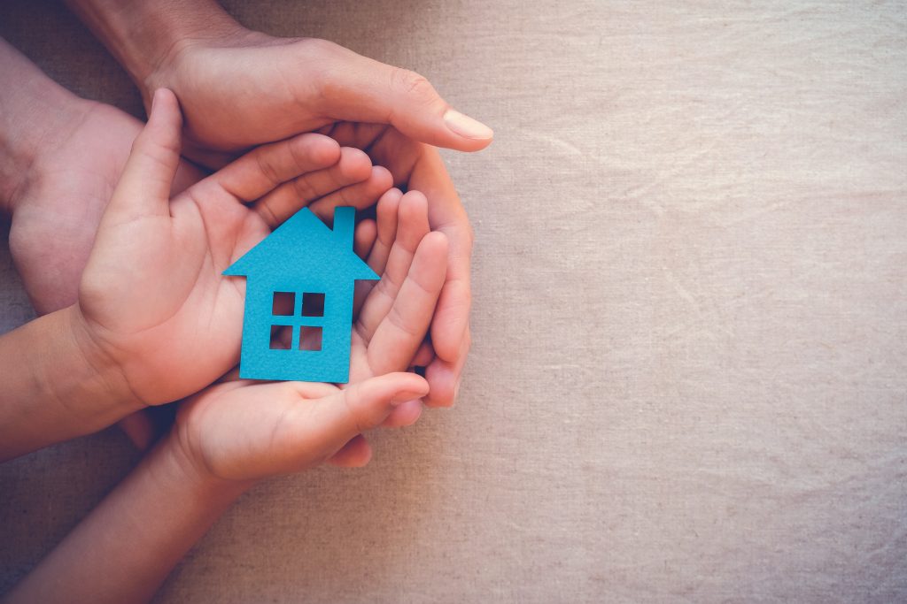 Homelessness Hands image